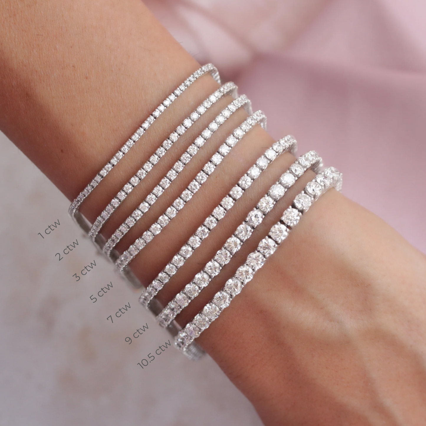 LAB DIAMOND TENNIS BRACELET