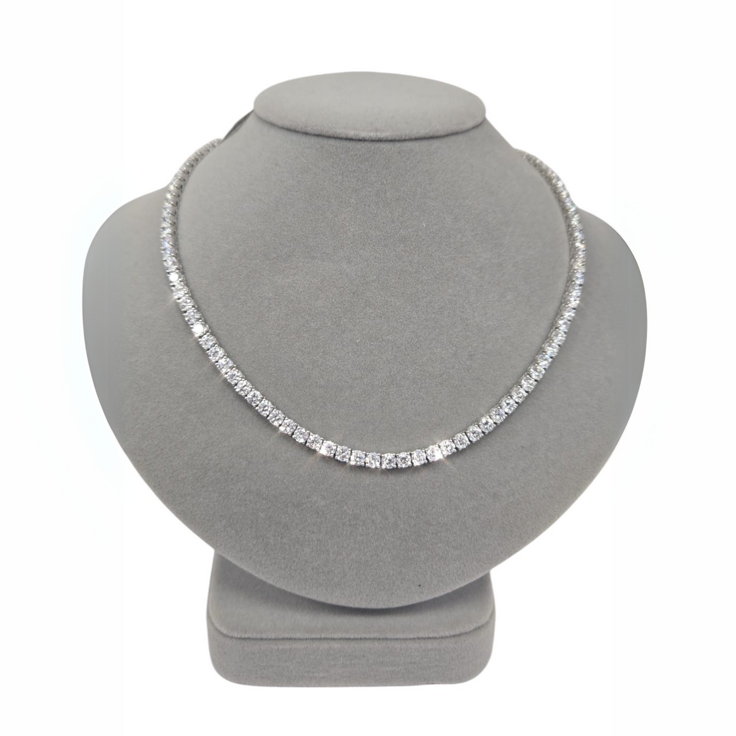 LAB DIAMOND TENNIS NECKLACE