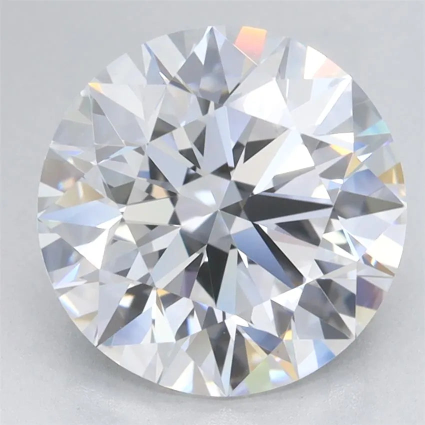 3.00ct Round Lab Grown Diamond (Colour D, Clarity VVS1, Cut ID, IGI Certified)