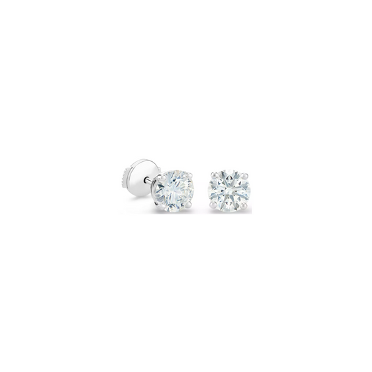 LAB DIAMOND STUD EARRINGS